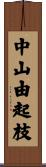 中山由起枝 Scroll