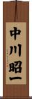 中川昭一 Scroll