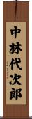 中林代次郎 Scroll