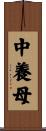 中養母 Scroll