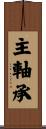 主軸承 Scroll