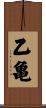 乙亀 Scroll