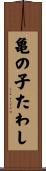 亀の子たわし Scroll