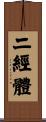 二經體 Scroll