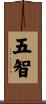 五智 Scroll