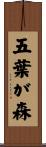 五葉が森 Scroll