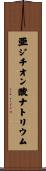 亜ジチオン酸ナトリウム Scroll