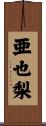 亜也梨 Scroll