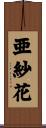 亜紗花 Scroll