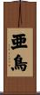 亜鳥 Scroll