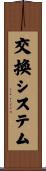 交換システム Scroll