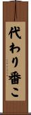 代わり番こ Scroll