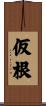 仮根 Scroll