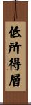 低所得層 Scroll