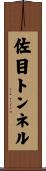 佐目トンネル Scroll