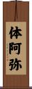体阿弥 Scroll