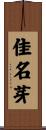 佳名芽 Scroll