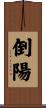 倒陽 Scroll