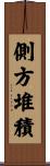 側方堆積 Scroll