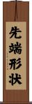 先端形状 Scroll