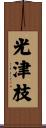 光津枝 Scroll