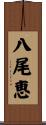 八尾恵 Scroll