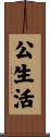 公生活 Scroll