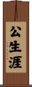 公生涯 Scroll