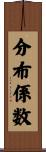 分布係数 Scroll