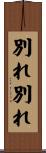 別れ別れ Scroll