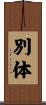 別体 Scroll