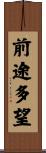 前途多望 Scroll