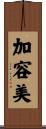 加容美 Scroll