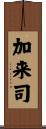 加来司 Scroll