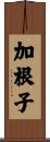 加根子 Scroll