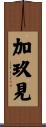 加玖見 Scroll