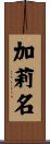 加莉名 Scroll