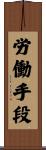 労働手段 Scroll