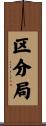 区分局 Scroll