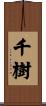 千樹 Scroll