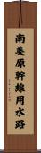 南美原幹線用水路 Scroll