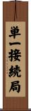単一接続局 Scroll