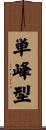 単峰型 Scroll