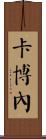 Carbone Scroll