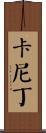 卡尼丁 Scroll