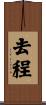 去程 Scroll