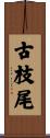 古枝尾 Scroll