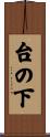 台の下 Scroll