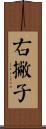 右撇子 Scroll