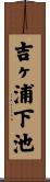 吉ヶ浦下池 Scroll